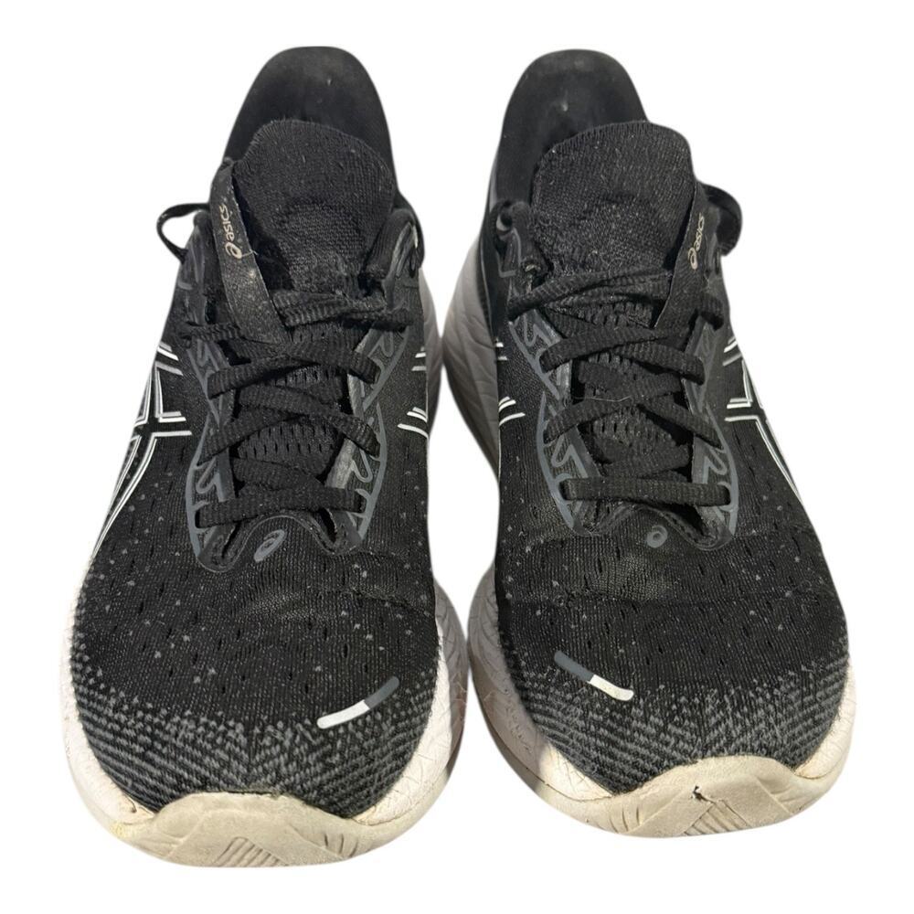Asics Gel-Cumulus 26 Shoes Men’s Size 9.5N Black White Jogging Trainer Support - Picture 3 of 8